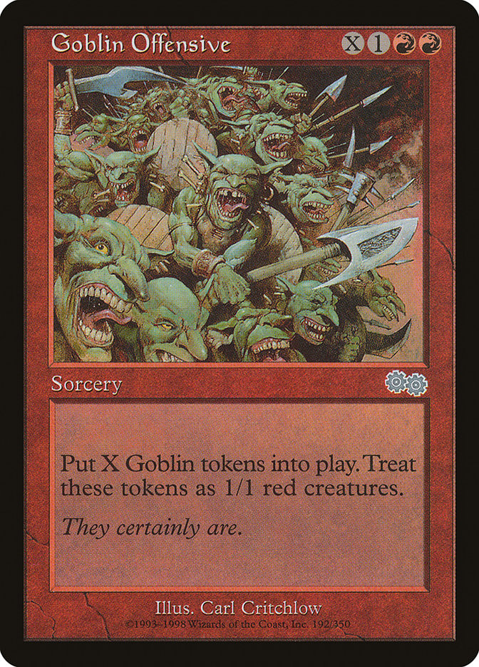 Goblin Offensive [Urza's Saga] | PLUS EV GAMES 