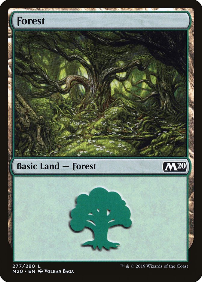 Forest (277) [Core Set 2020] | PLUS EV GAMES 