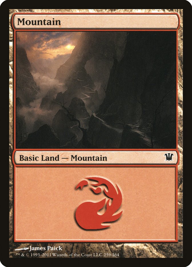 Mountain (259) [Innistrad] | PLUS EV GAMES 