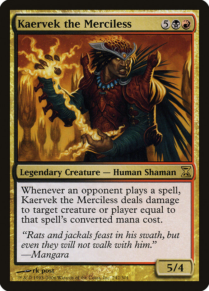 Kaervek the Merciless [Time Spiral] | PLUS EV GAMES 