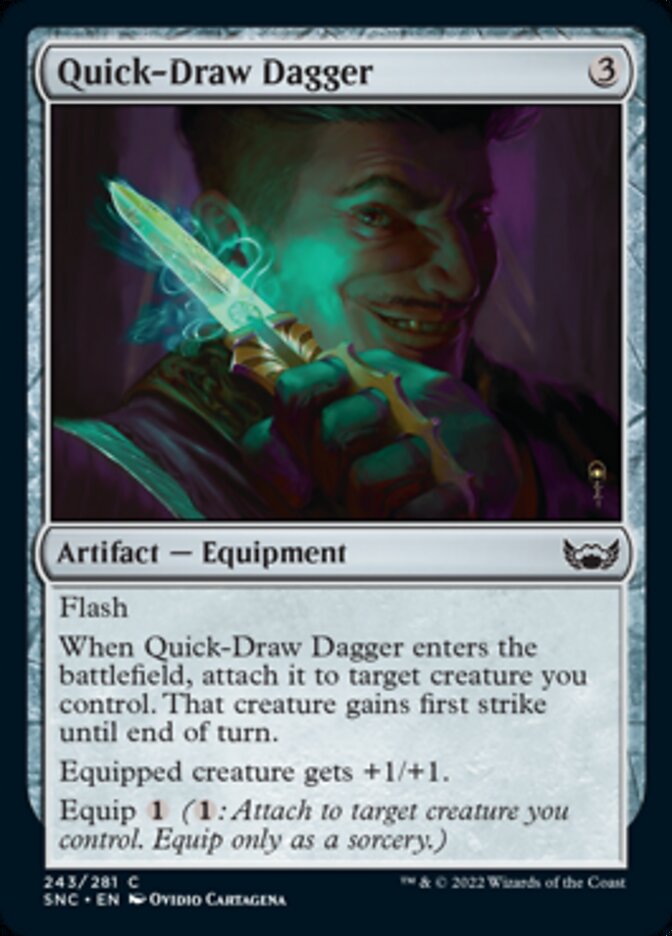 Quick-Draw Dagger [Streets of New Capenna] | PLUS EV GAMES 