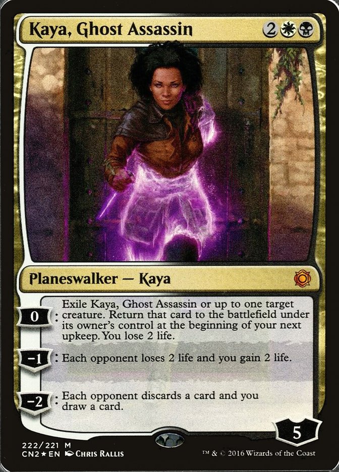 Kaya, Ghost Assassin (222/221) [Conspiracy: Take the Crown] | PLUS EV GAMES 