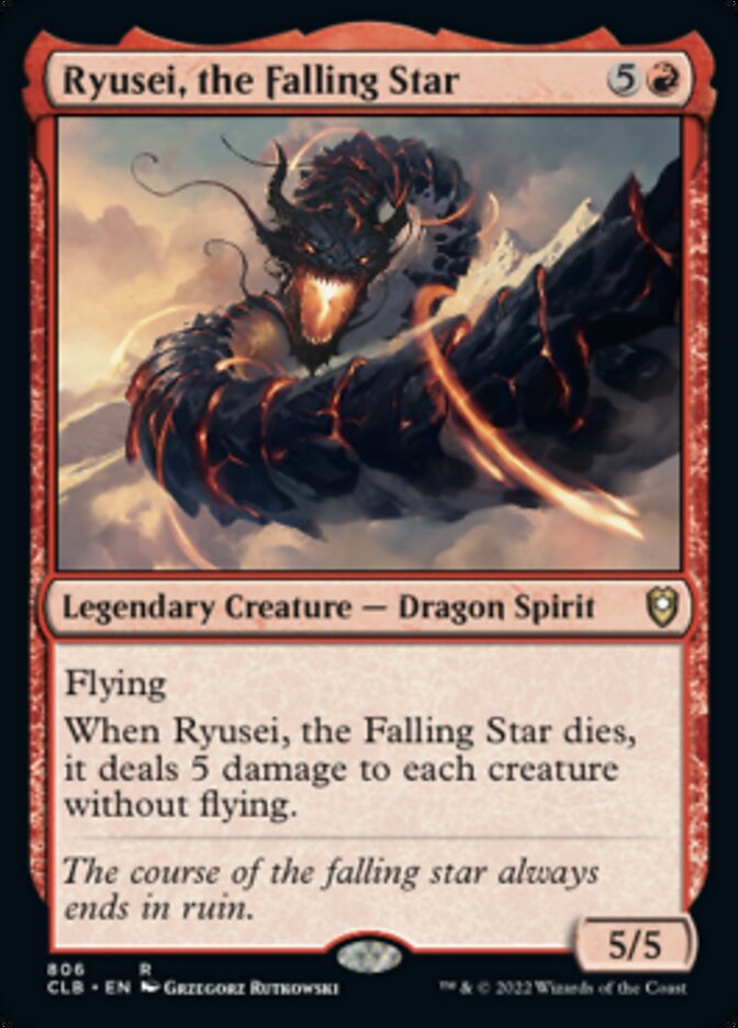 Ryusei, the Falling Star [Commander Legends: Battle for Baldur's Gate] | PLUS EV GAMES 