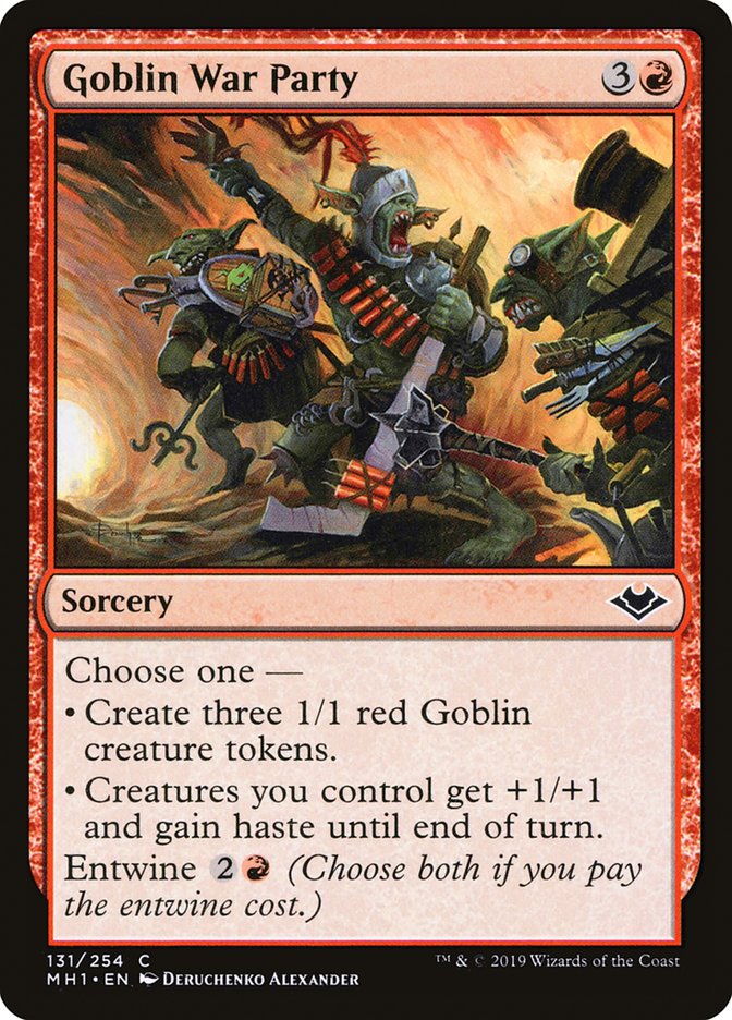 Goblin War Party [Modern Horizons] | PLUS EV GAMES 