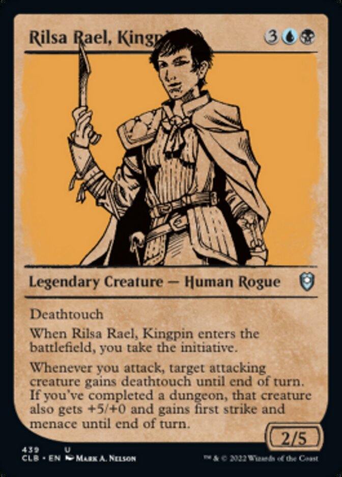 Rilsa Rael, Kingpin (Showcase) [Commander Legends: Battle for Baldur's Gate] | PLUS EV GAMES 