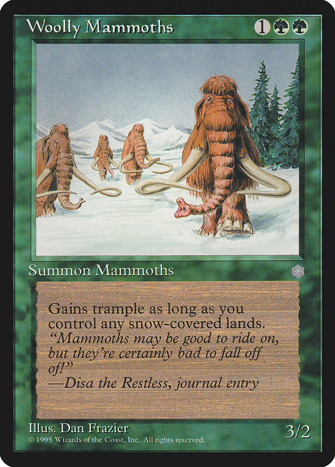 Woolly Mammoths [Ice Age] | PLUS EV GAMES 
