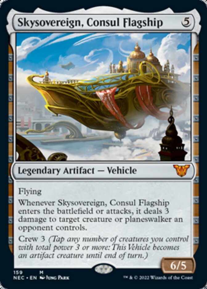 Skysovereign, Consul Flagship [Kamigawa: Neon Dynasty Commander] | PLUS EV GAMES 