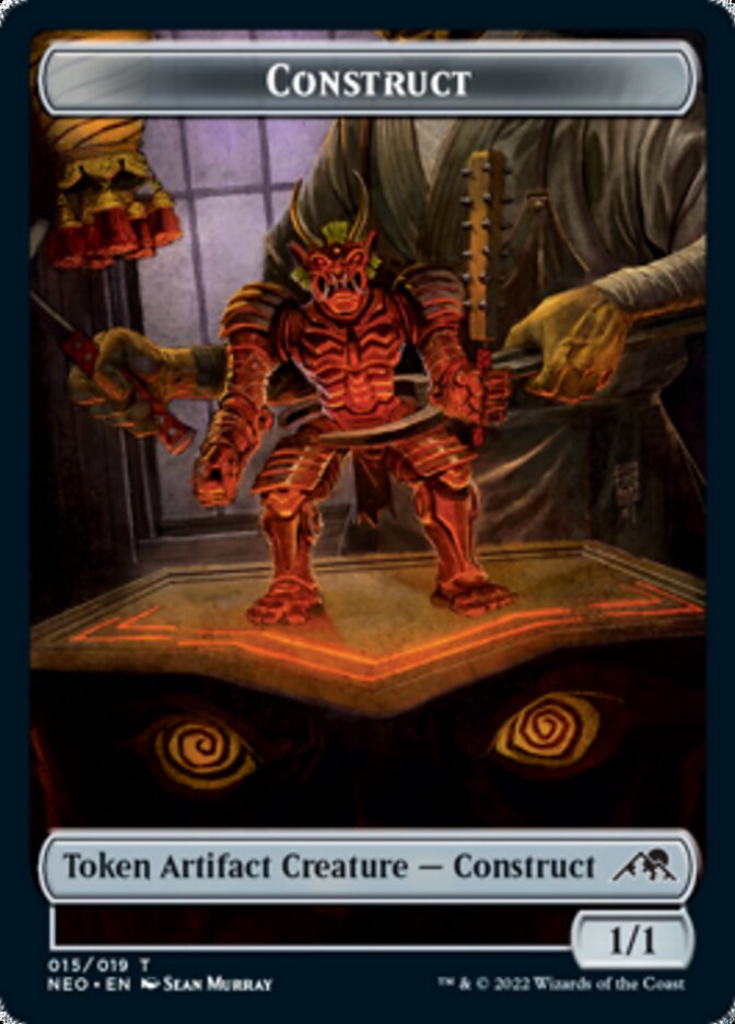 Construct (015) // Blood (017) Double-sided Token [Challenger Decks 2022 Tokens] | PLUS EV GAMES 