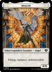 Copy (54) // Avacyn Double-Sided Token [Commander Masters Tokens] | PLUS EV GAMES 