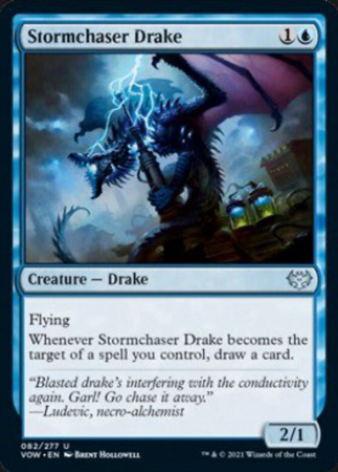 Stormchaser Drake [Innistrad: Crimson Vow] | PLUS EV GAMES 