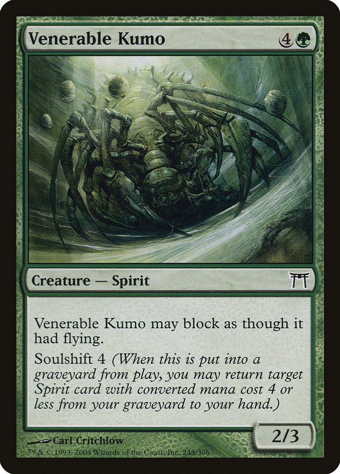 Venerable Kumo [Champions of Kamigawa] | PLUS EV GAMES 