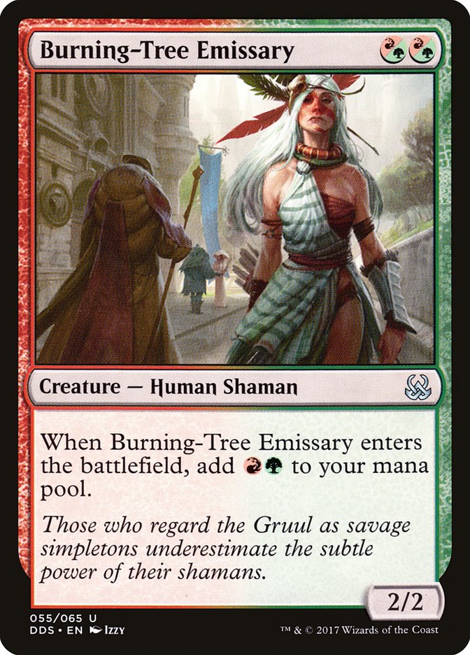 Burning-Tree Emissary [Duel Decks: Mind vs. Might] | PLUS EV GAMES 