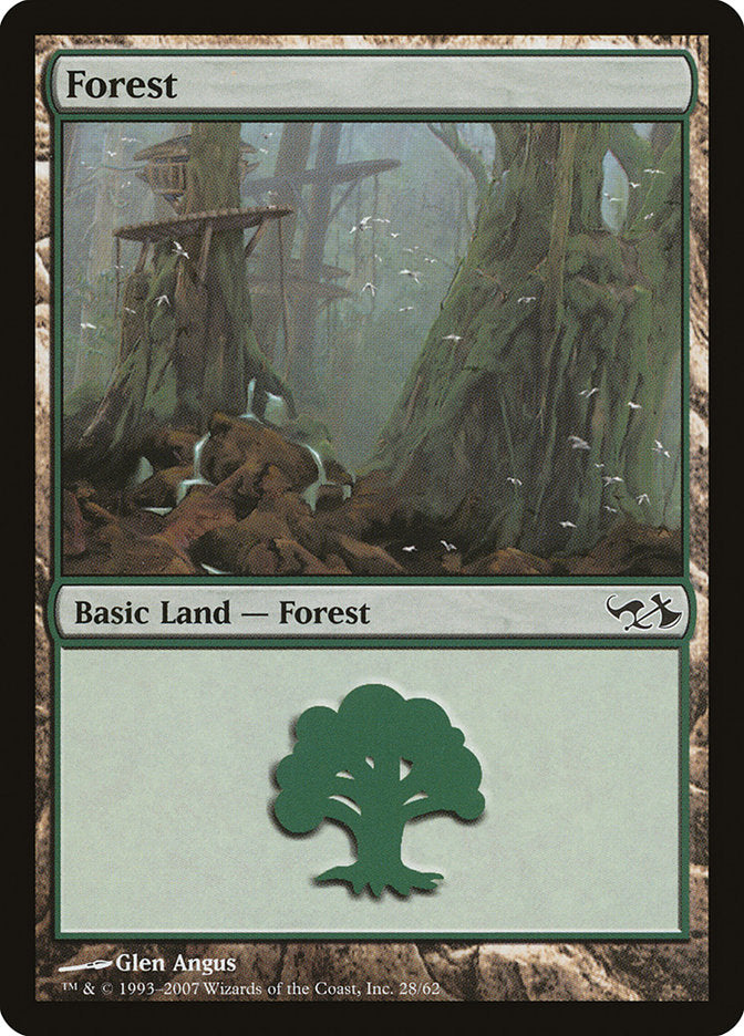 Forest (28) [Duel Decks: Elves vs. Goblins] | PLUS EV GAMES 
