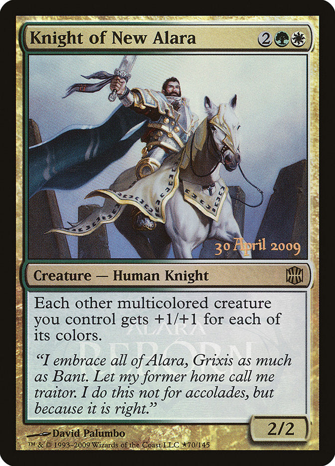 Knight of New Alara (Launch) [Alara Reborn Promos] | PLUS EV GAMES 