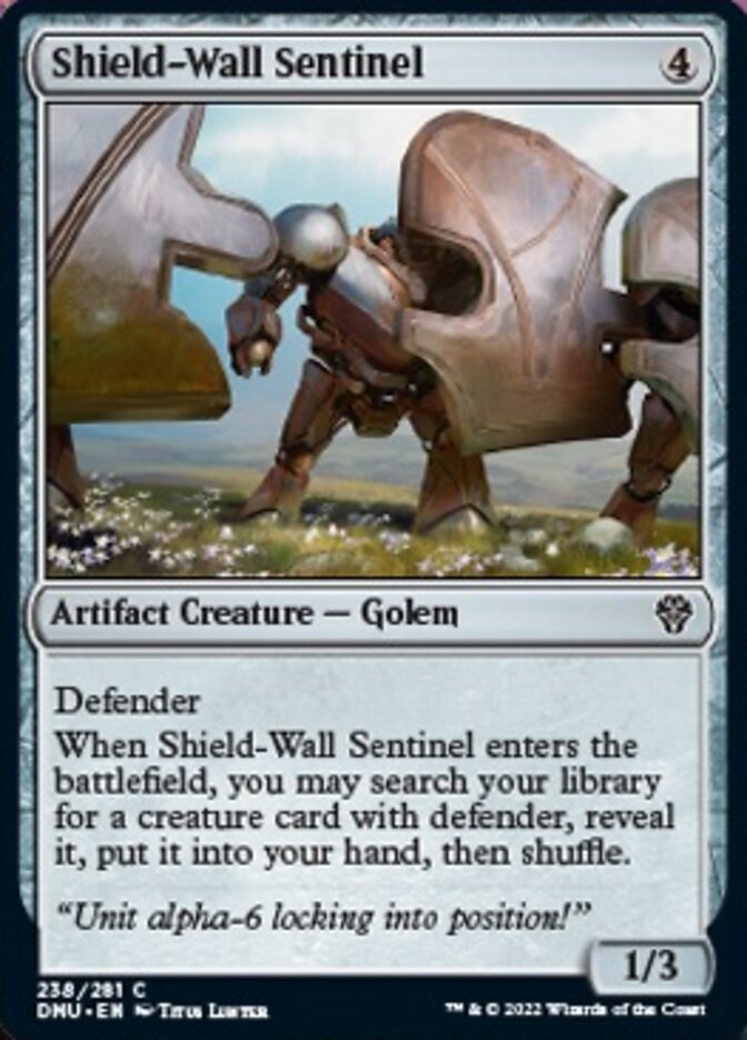 Shield-Wall Sentinel [Dominaria United] | PLUS EV GAMES 