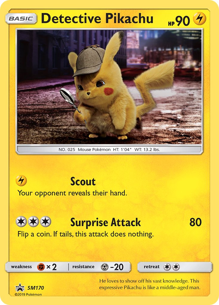 Detective Pikachu [SM Black Star Promos] | PLUS EV GAMES 