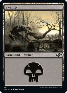 Swamp (104) [Jumpstart 2022] | PLUS EV GAMES 