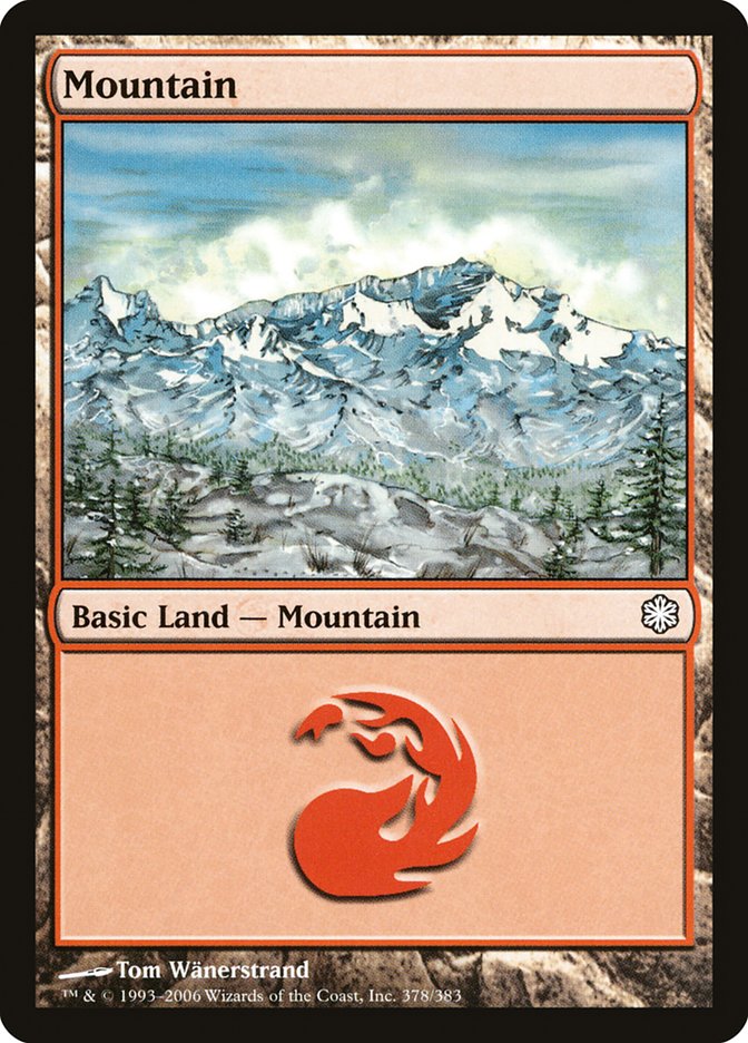 Mountain (378) [Coldsnap Theme Decks] | PLUS EV GAMES 