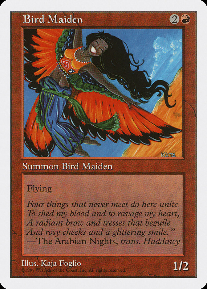 Bird Maiden [Fifth Edition] | PLUS EV GAMES 