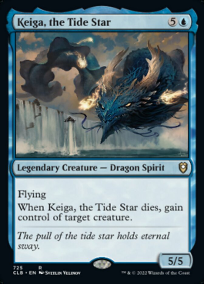 Keiga, the Tide Star [Commander Legends: Battle for Baldur's Gate] | PLUS EV GAMES 