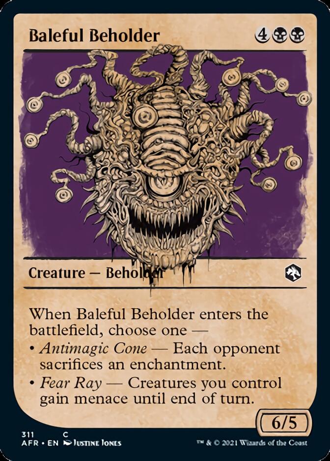 Baleful Beholder (Showcase) [Dungeons & Dragons: Adventures in the Forgotten Realms] | PLUS EV GAMES 