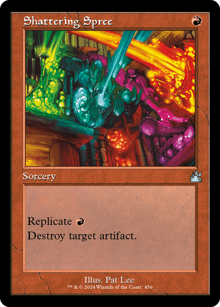 Shattering Spree (Retro Frame) [Ravnica Remastered] | PLUS EV GAMES 