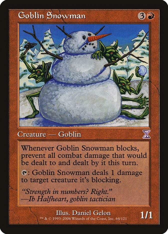 Goblin Snowman [Time Spiral Timeshifted] | PLUS EV GAMES 