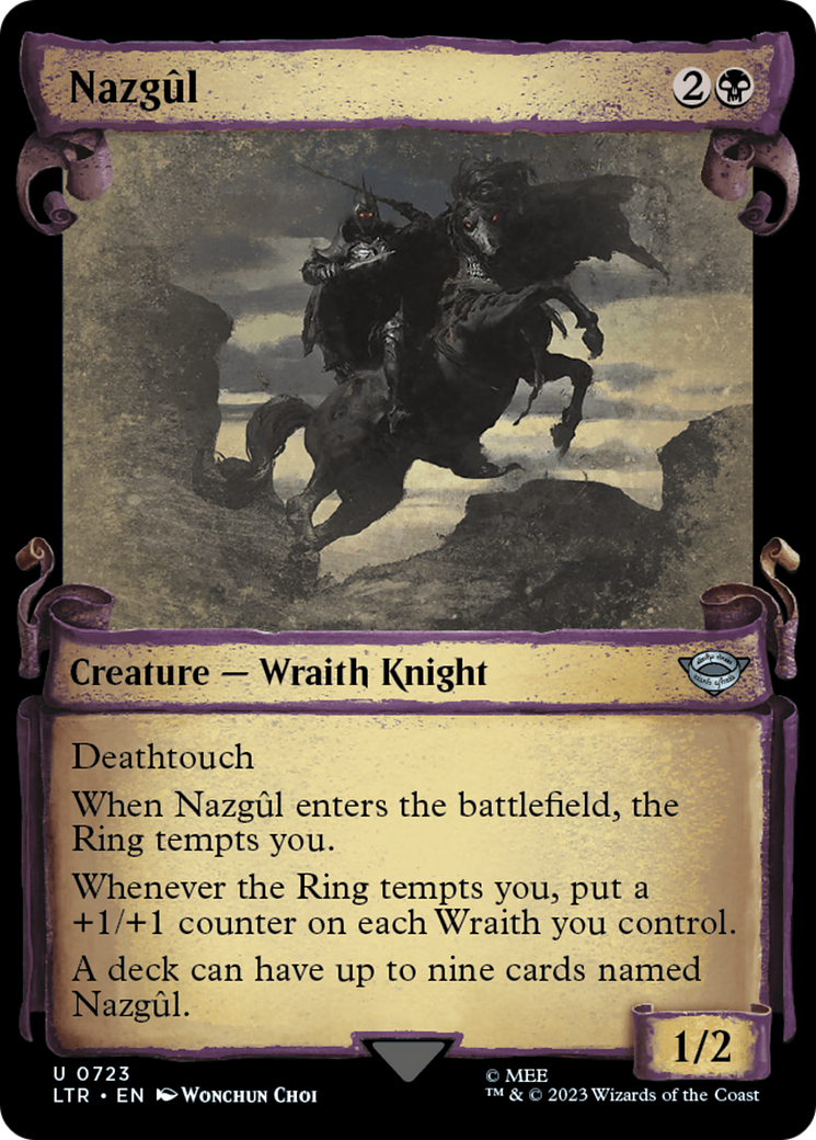 Nazgul (0723) [The Lord of the Rings: Tales of Middle-Earth Showcase Scrolls] | PLUS EV GAMES 