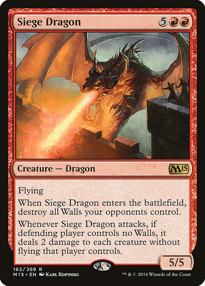 Siege Dragon [Magic 2015] | PLUS EV GAMES 