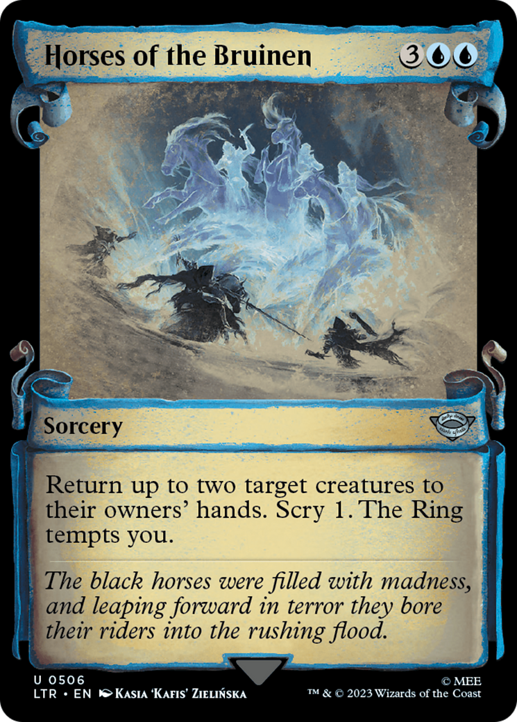 Horses of the Bruinen [The Lord of the Rings: Tales of Middle-Earth Showcase Scrolls] | PLUS EV GAMES 