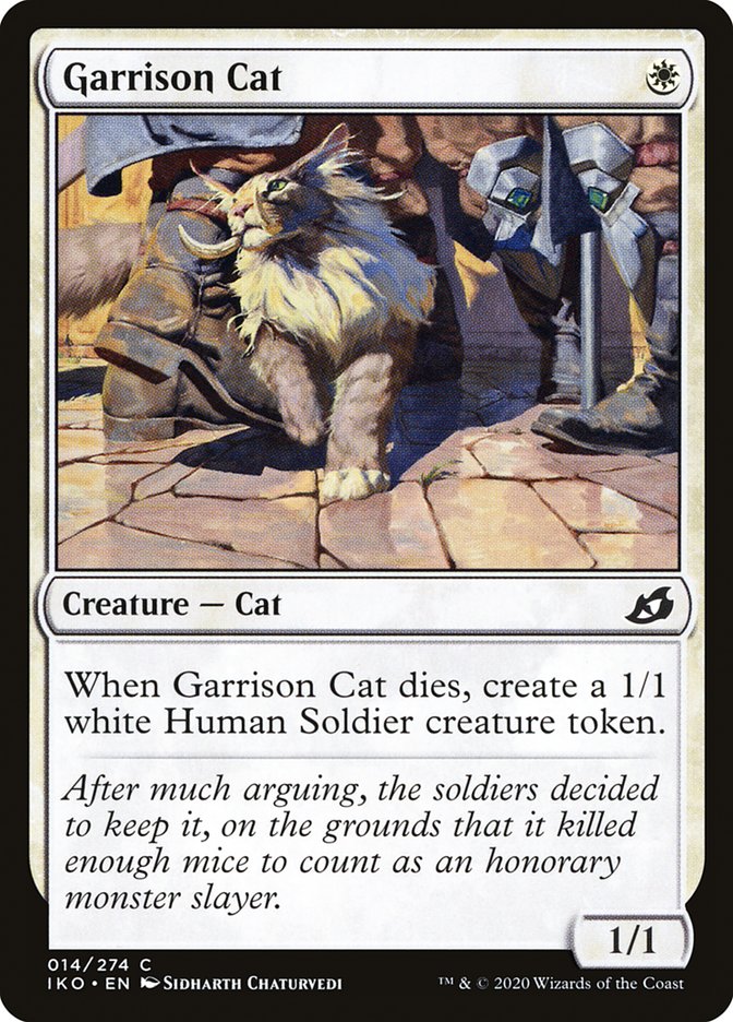 Garrison Cat [Ikoria: Lair of Behemoths] | PLUS EV GAMES 