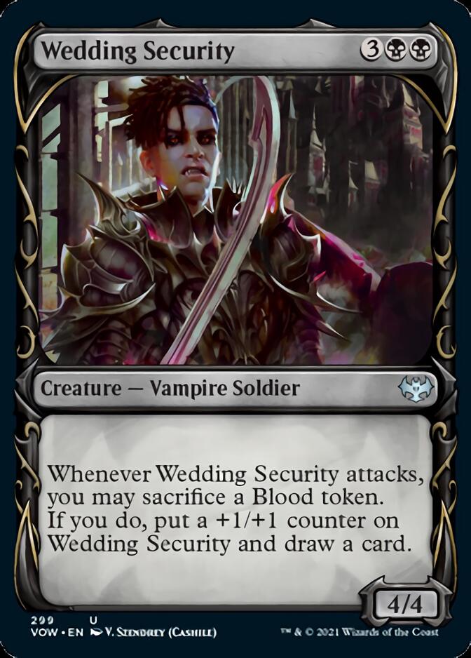 Wedding Security (Showcase Fang Frame) [Innistrad: Crimson Vow] | PLUS EV GAMES 