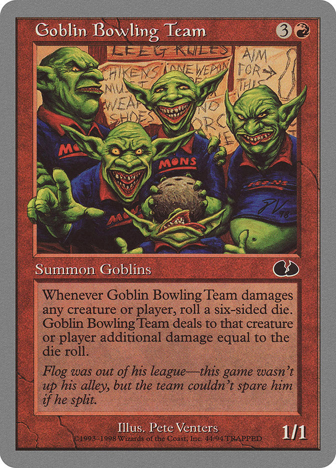 Goblin Bowling Team [Unglued] | PLUS EV GAMES 