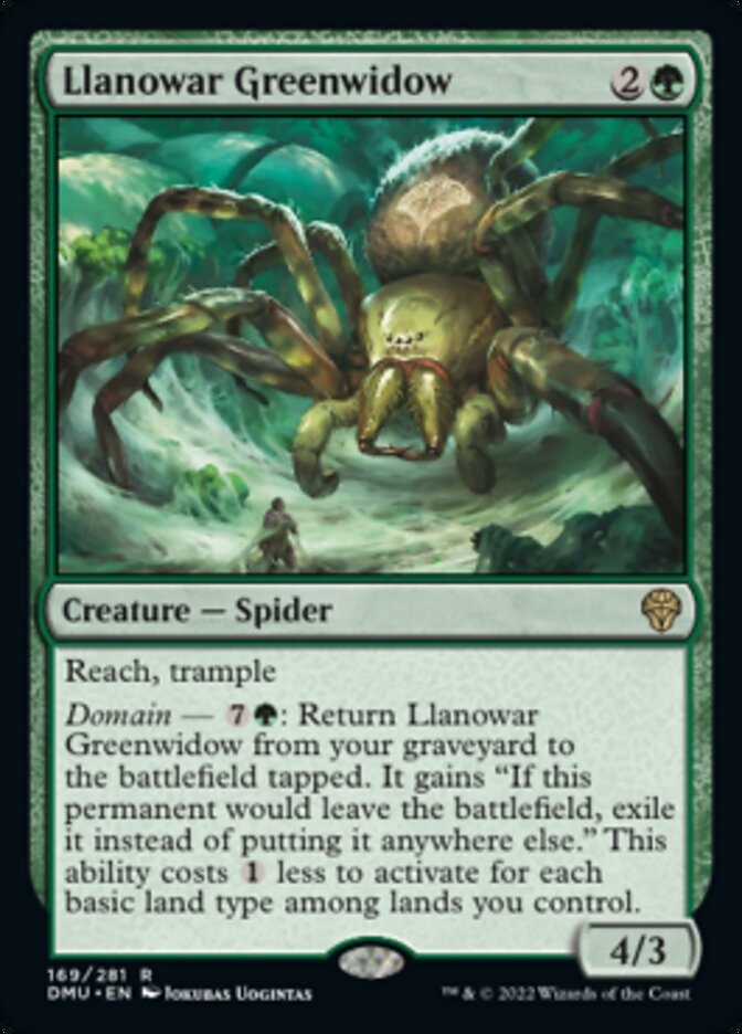 Llanowar Greenwidow [Dominaria United] | PLUS EV GAMES 