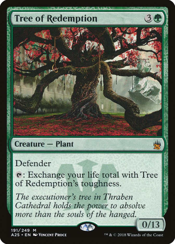 Tree of Redemption [Masters 25] | PLUS EV GAMES 