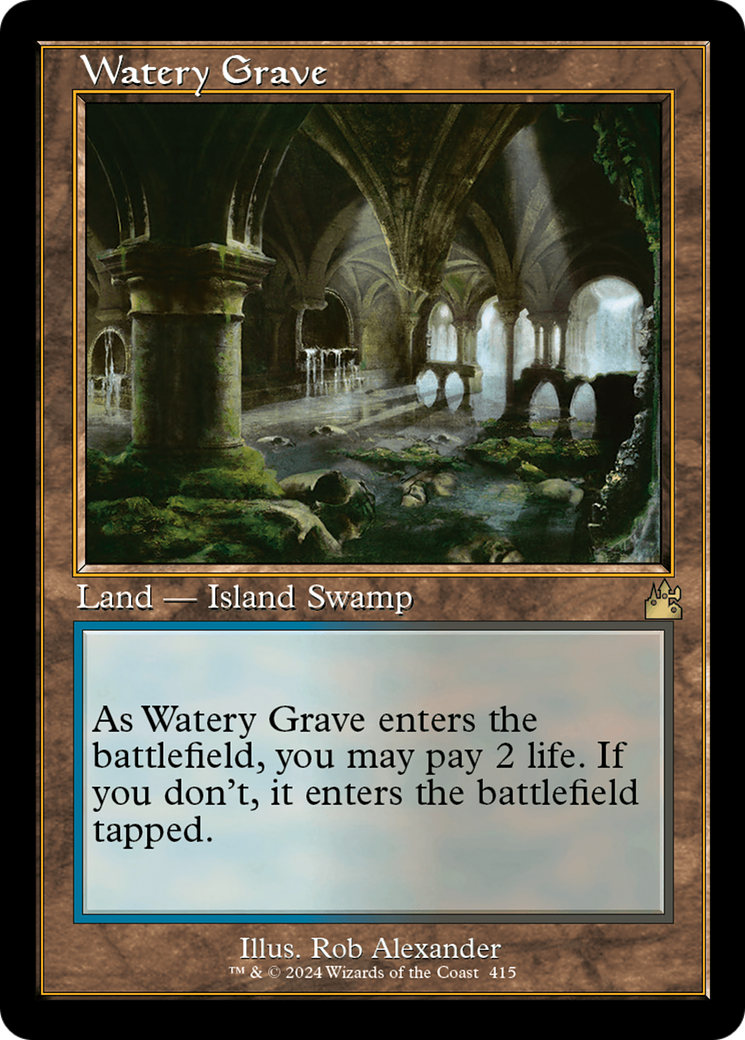 Watery Grave (Retro) [Ravnica Remastered] | PLUS EV GAMES 