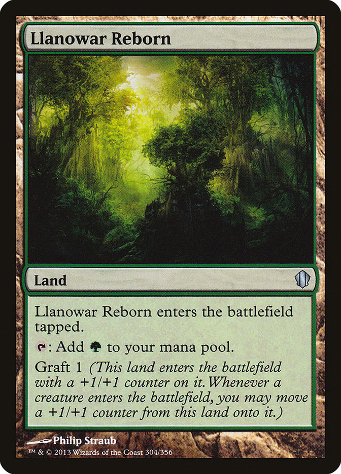Llanowar Reborn [Commander 2013] | PLUS EV GAMES 
