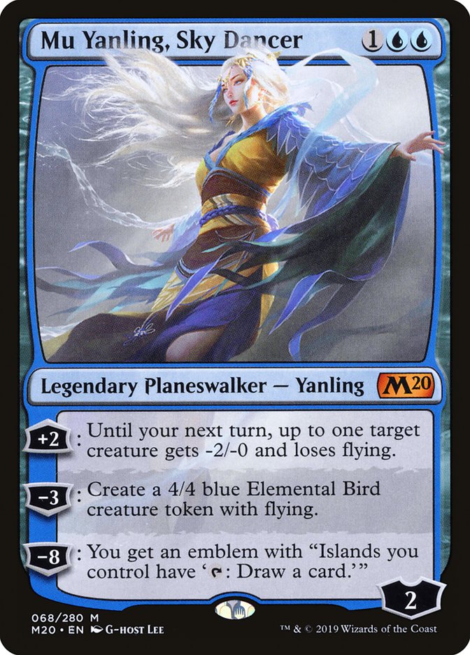 Mu Yanling, Sky Dancer [Core Set 2020] | PLUS EV GAMES 