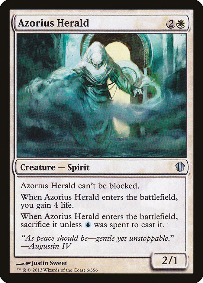 Azorius Herald [Commander 2013] | PLUS EV GAMES 