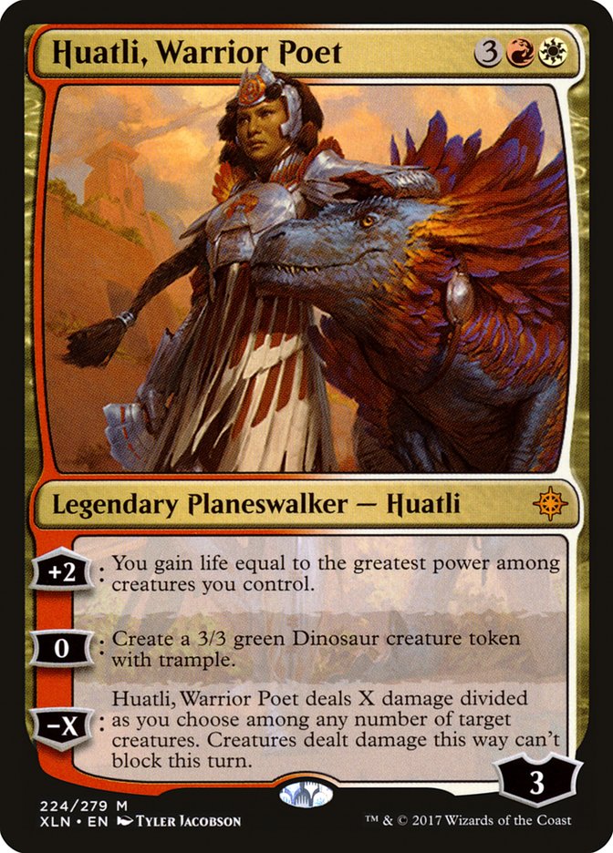 Huatli, Warrior Poet [Ixalan] | PLUS EV GAMES 