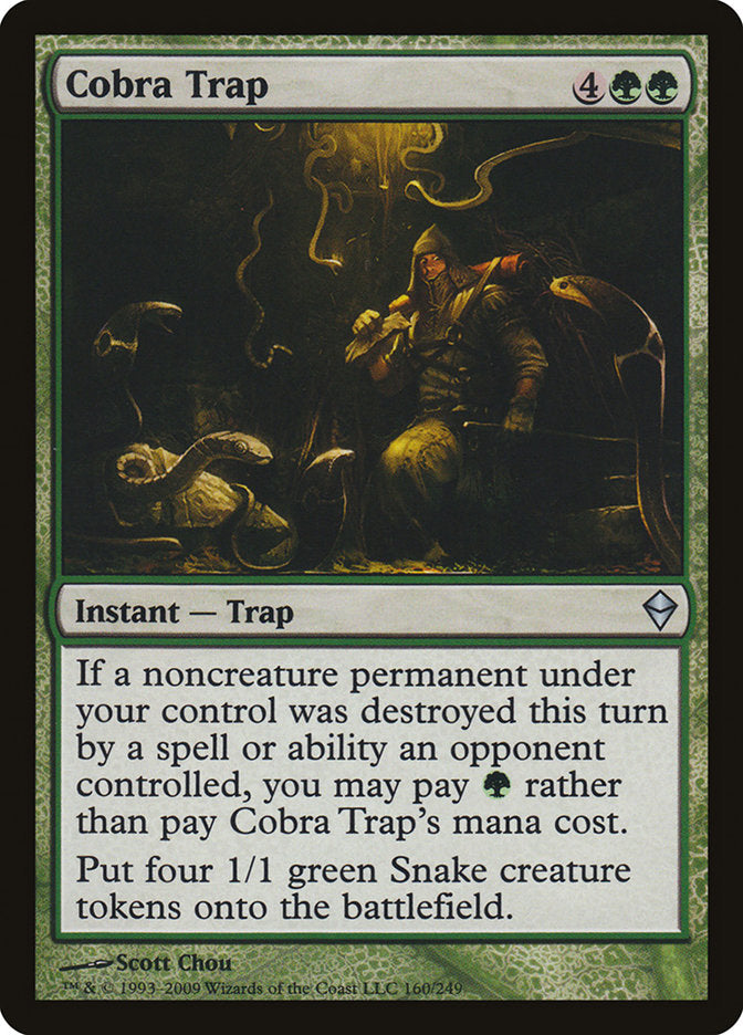 Cobra Trap [Zendikar] | PLUS EV GAMES 