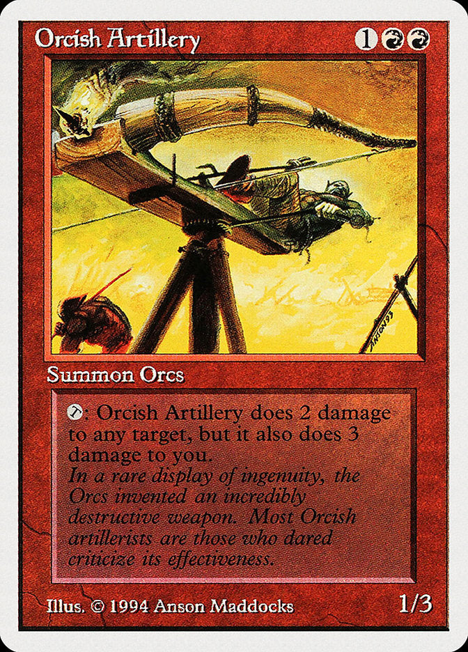 Orcish Artillery [Summer Magic / Edgar] | PLUS EV GAMES 