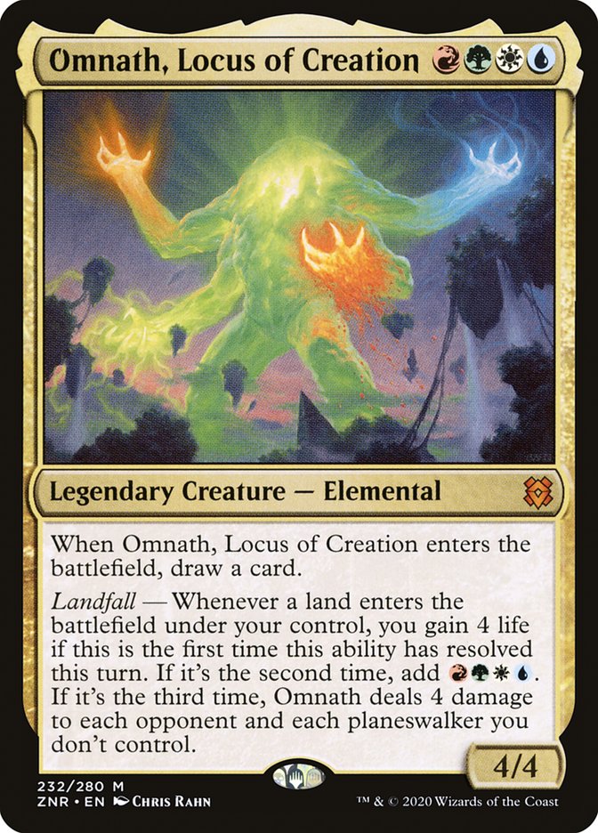 Omnath, Locus of Creation [Zendikar Rising] | PLUS EV GAMES 