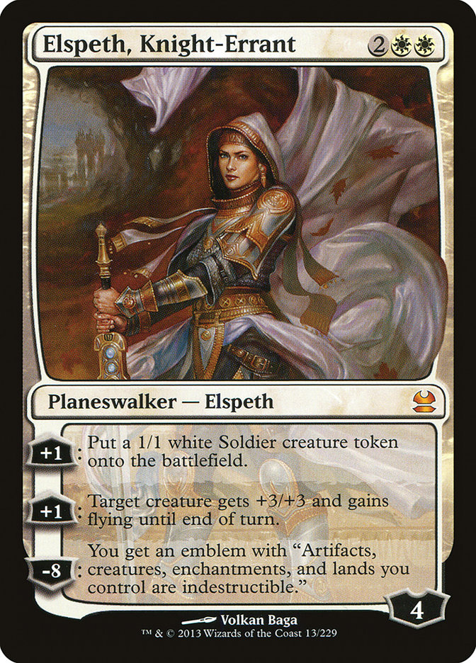 Elspeth, Knight-Errant [Modern Masters] | PLUS EV GAMES 