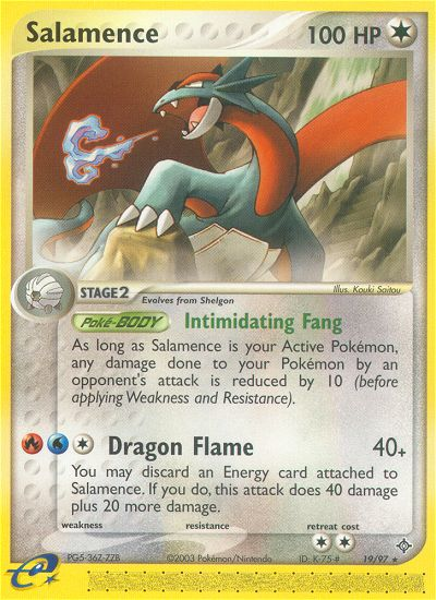 Salamence (19/97) [EX: Dragon] | PLUS EV GAMES 