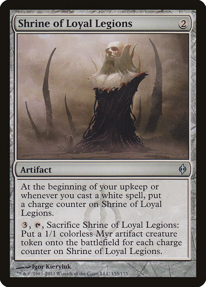Shrine of Loyal Legions [New Phyrexia] | PLUS EV GAMES 