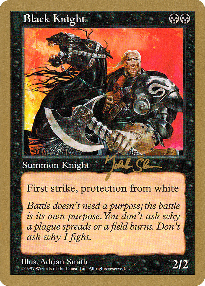 Black Knight (Jakub Slemr) [World Championship Decks 1997] | PLUS EV GAMES 