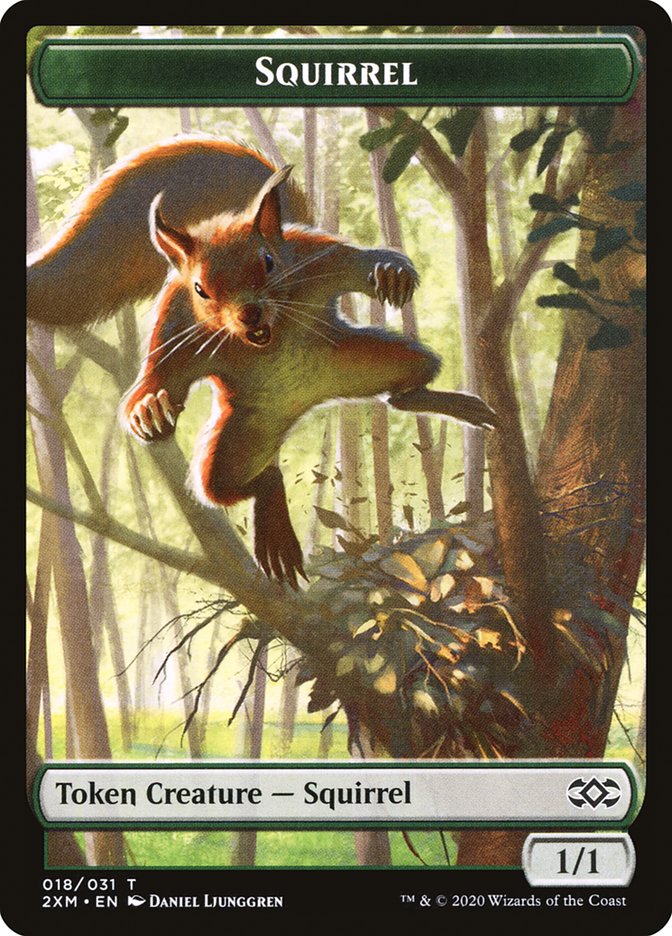 Squirrel [Double Masters Tokens] | PLUS EV GAMES 