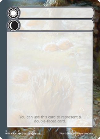 Helper Card (4/9) [Innistrad: Midnight Hunt Tokens] | PLUS EV GAMES 