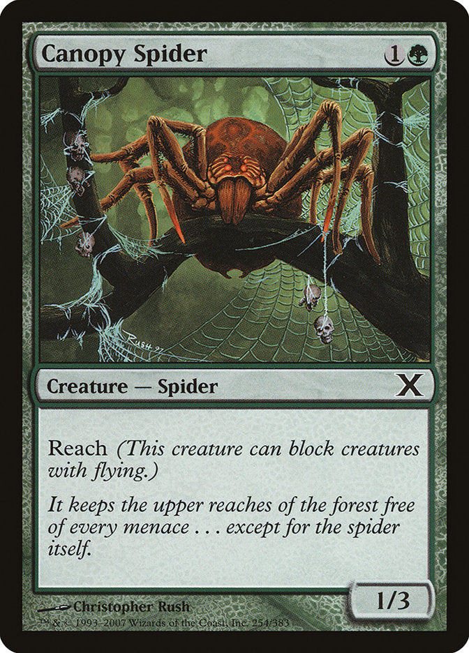 Canopy Spider [Tenth Edition] | PLUS EV GAMES 